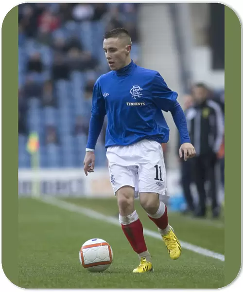 Barrie McKay Scores in Rangers 3-0 Scottish Cup Victory over Elgin City at Ibrox Stadium