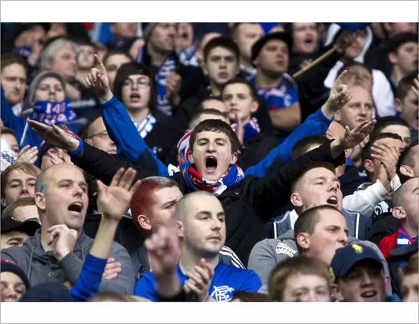Ecstatic Rangers Fans Celebrate Glory at Ibrox: Rangers 2-0 Stirling Albion
