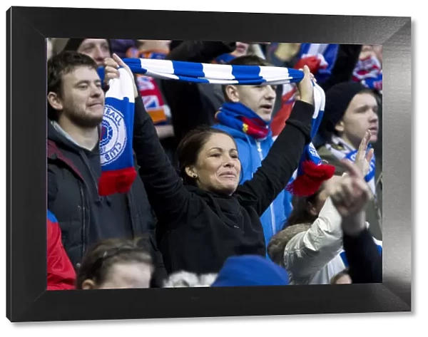 Triumphant Rangers Fan Rejoices at Ibrox: Rangers 2-0 Stirling Albion