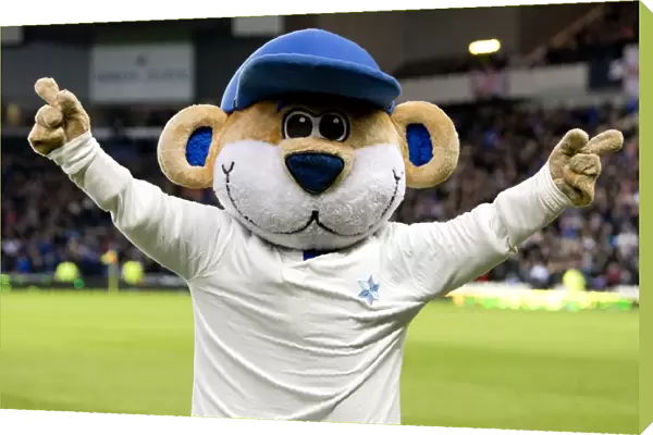 Broxi Bear's Triumph: Rangers 2-0 Stirling Albion in the Irn-Bru Scottish Third Division Clash at Ibrox Stadium