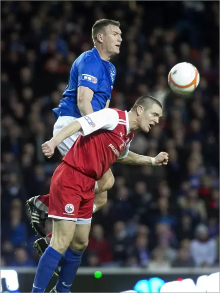 Kevin Kyle's Thrilling Performance: Rangers 2-0 Stirling Albion at Ibrox Stadium