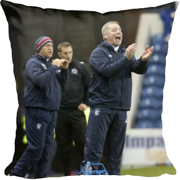 Rangers 2-0 Stirling Albion: Ally McCoist and Team Celebrate at Ibrox Stadium
