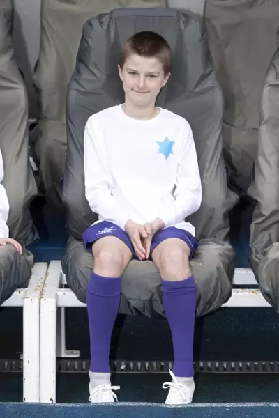 Rangers Football Club: Mascot Day & 2-0 Victory over Stirling Albion at Ibrox Stadium