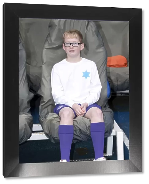 Rangers Football Club: 2-0 Triumph over Stirling Albion at Ibrox Stadium - Mascot Day