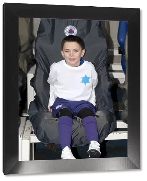 Rangers Football Club: 2-0 Triumph over Stirling Albion at Ibrox Stadium - Mascot Day Celebration