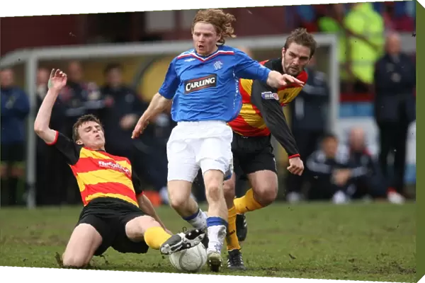 Chris Burke Scores the Decisive Goal: Rangers 2-0 Scottish Cup Quarter-Final Victory over Partick Thistle at Firhill