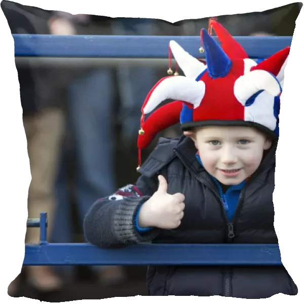 Young Rangers Fan's Thrilling Experience: Montrose vs Rangers in the Scottish Third Division at Links Park (Montrose 2-4 Rangers)