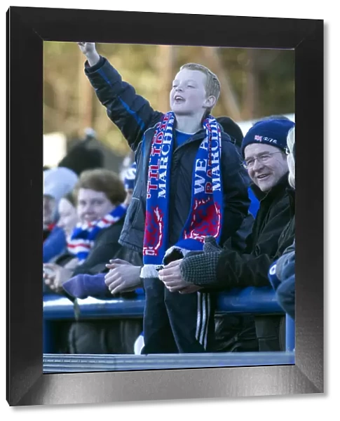 Young Rangers Fan's Exhilarating Montrose Experience: 4-2 Rangers Victory in Scottish Third Division