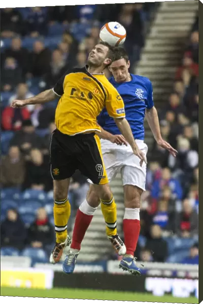 Rangers Triumph: Lee Wallace's Dominance Over Michael Daly in 3-0 Victory at Ibrox Stadium
