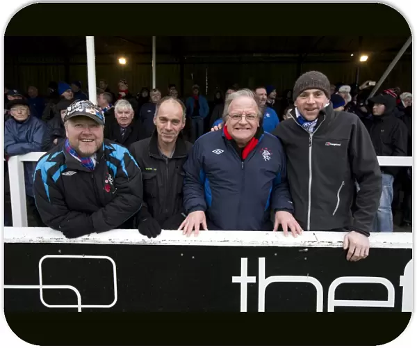 Rangers FC: Ecstatic Fans Celebrate 6-2 Triumph Over Elgin City in Scottish Third Division