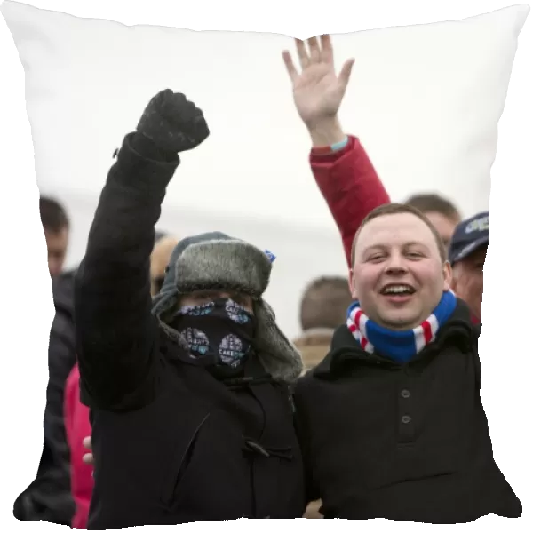 Rangers FC: Unforgettable Moment - Ecstatic Fans Celebrate Historic 6-2 Win at Elgin City's Borough Briggs