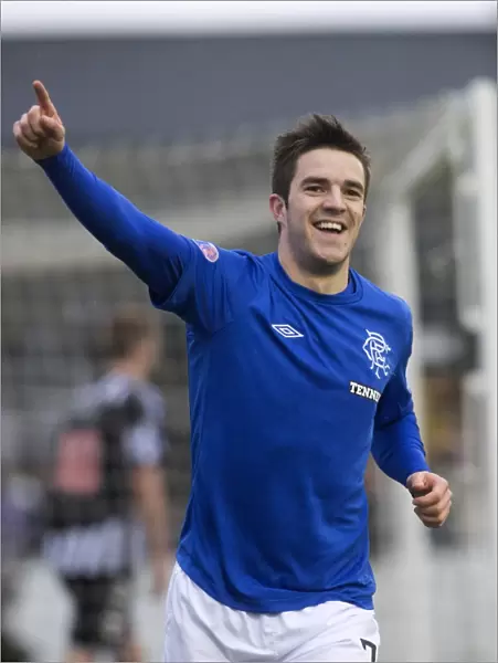 Andy Little's First Goal: Rangers Dominant 6-2 Win Over Elgin City (Scottish Third Division, Borough Briggs)