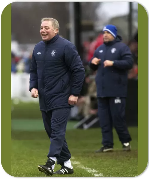 Ally McCoist Witnesses Rangers Triumph: A Dominant 6-2 Victory Over Elgin City