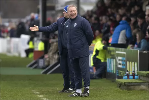 Ally McCoist's Light-Hearted Moment Amidst Rangers 6-2 Thrashing of Elgin City in Scottish Third Division
