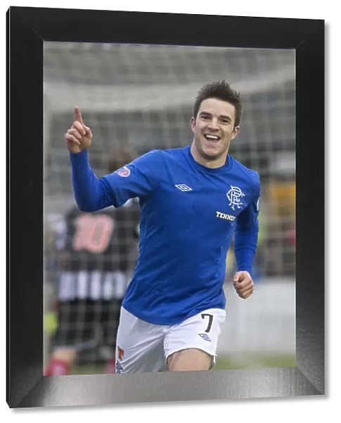 Andy Little's Debut Goal: Rangers Thrashing of Elgin City in Scottish Third Division (6-2)