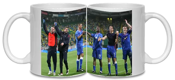 Rangers Triumph: Sporting Lisbon 0-2, Kris Boyd, Neil Alexander, Daniel Cousin, Brahim Hemdani, Jean-Claude Darcheville, Steven Davis