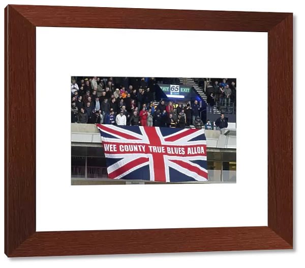 Rangers Football Club: Triumphant Moment at Hampden Park - Queens Park 0-1 Rangers: A Sea of Fans Passion and Pride