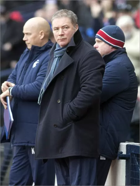Ally McCoist and Rangers Secure Victory: 0-1 over Queens Park at Hampden Park