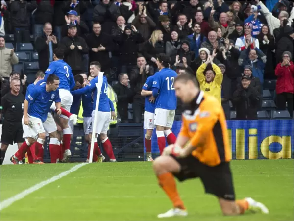 Fraser Aird's Thrilling Winning Goal: Rangers Secure Victory in Scottish Third Division at Hampden Park