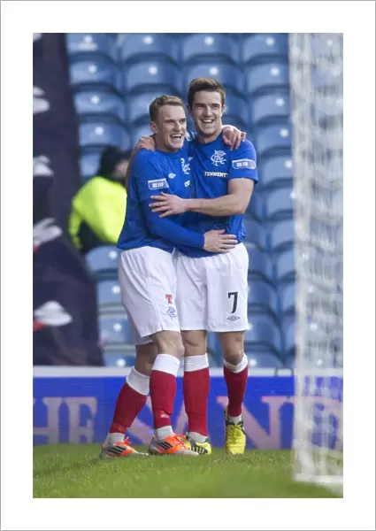 Andy Little's Thrilling Goal: Rangers Secure 4-2 Victory over Berwick Rangers at Ibrox Stadium