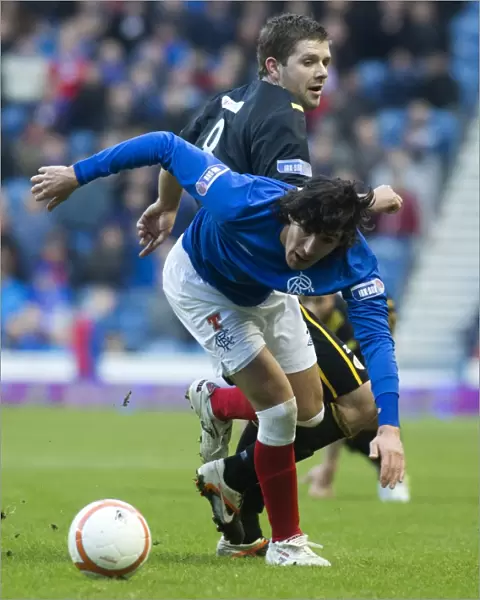 Francisco Sandaza's Stunner: Rangers Triumph in 4-2 Thriller vs. Berwick Rangers (Scottish Third Division)