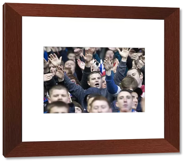 Ibrox Euphoria: Rangers FC's Thrilling 4-2 Victory Over Berwick Rangers - A Sea of Fan Celebrations