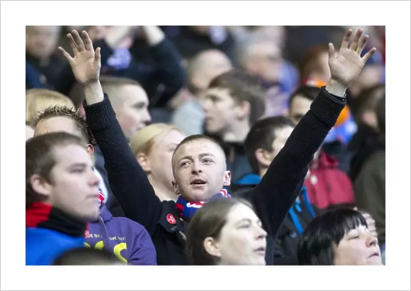 Ibrox Euphoria: Rangers FC's Exhilarating 4-2 Win Over Berwick Rangers - A Sea of Fan Celebrations