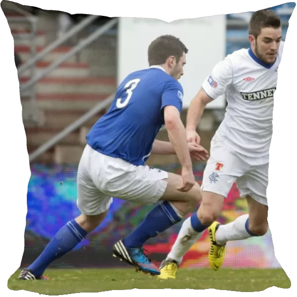 Andy Little Scores the Winning Goal for Rangers against Peterhead in Scottish Third Division at Balmoor Stadium