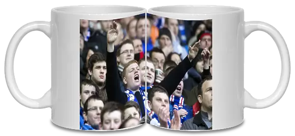 Thrilling Draw at Ibrox: Passionate Rangers Fans in Action - Rangers 1-1 Montrose