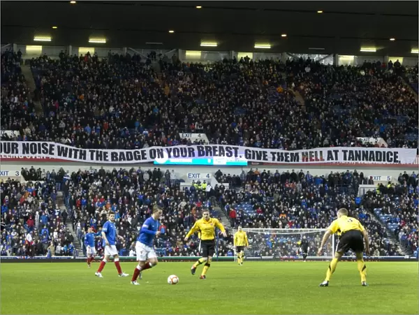 Unyielding Rangers Faith: A Thrilling 1-1 Third Division Battle with Montrose at Ibrox