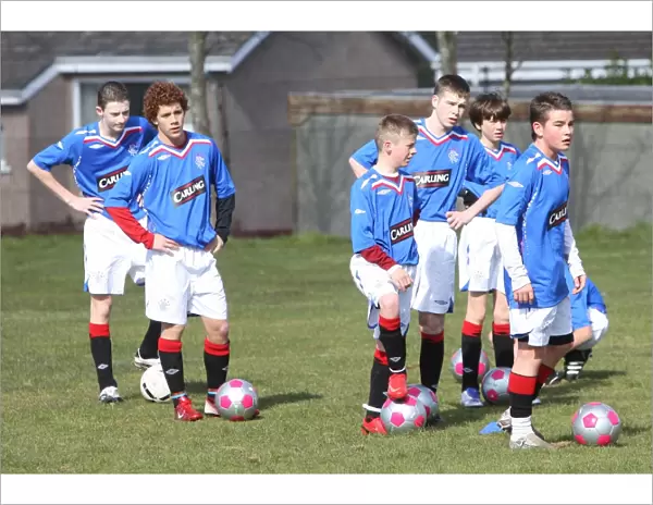 Rangers Football Club: Igniting Kids Soccer Passion at Largs Soccer Residential Camp, Inverclyde Centre