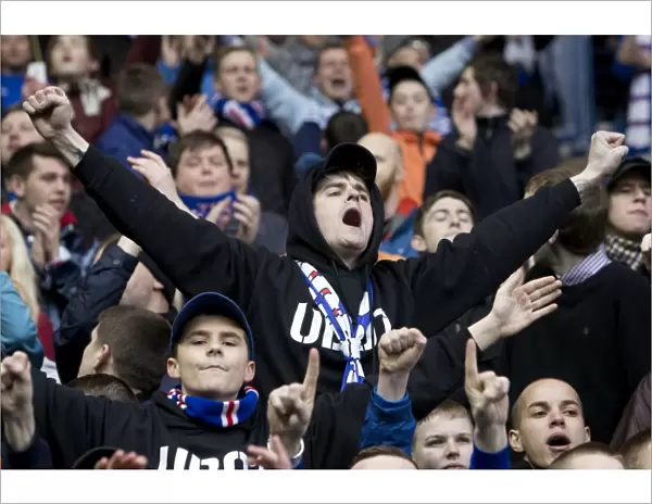 Rangers 4-0 Queens Park: Euphoria at Ibrox - A Sea of Celebrating Fans
