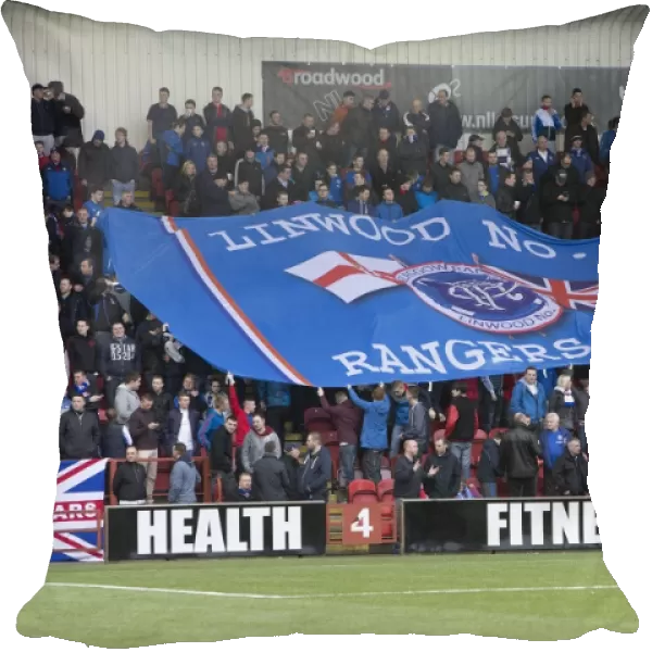 Rangers Glory: Ecstatic Fans Celebrate 4-1 Victory Over Clyde at Broadwood Stadium