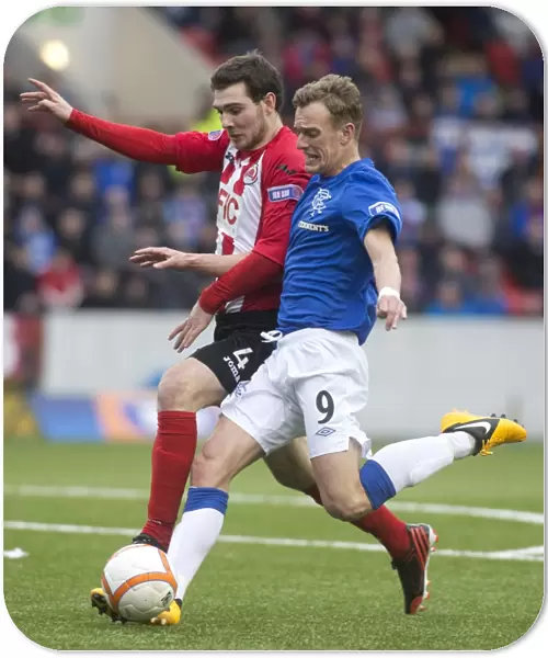 Rangers Dominance: Dean Shiles Scores Against Clyde in Scottish Third Division - 1-4 (Broadwood Stadium)