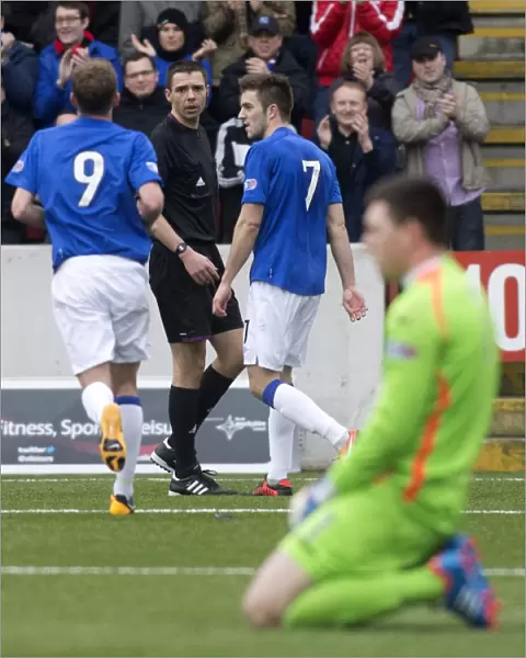 Andy Little's Double Strike: Rangers Dominance Over Clyde (4-1) at Broadwood Stadium