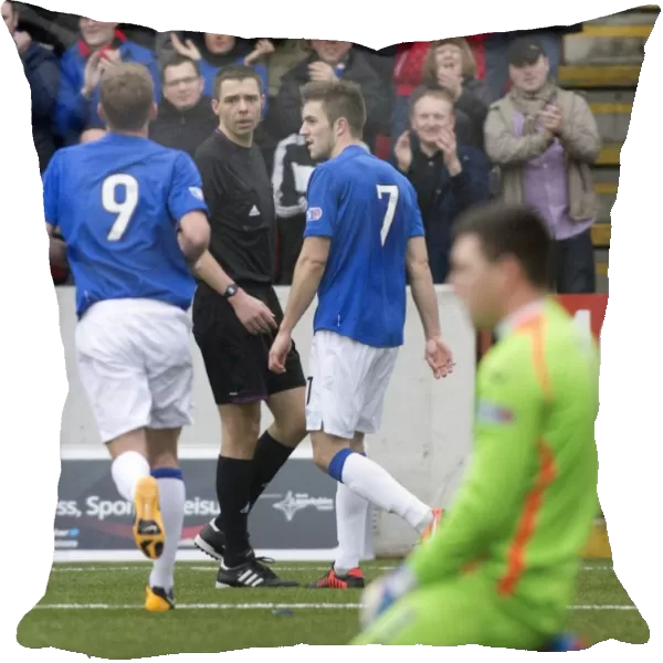 Andy Little's Double Strike: Rangers Dominance Over Clyde (4-1) at Broadwood Stadium