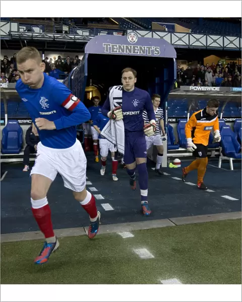Andy Mitchell and Rangers Reserves Take the Lead at Ibrox Stadium (2-0) vs. Queens Park Reserves