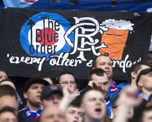 Triumphant Rangers Fans: Rangers 3-1 East Stirlingshire at Ibrox Stadium
