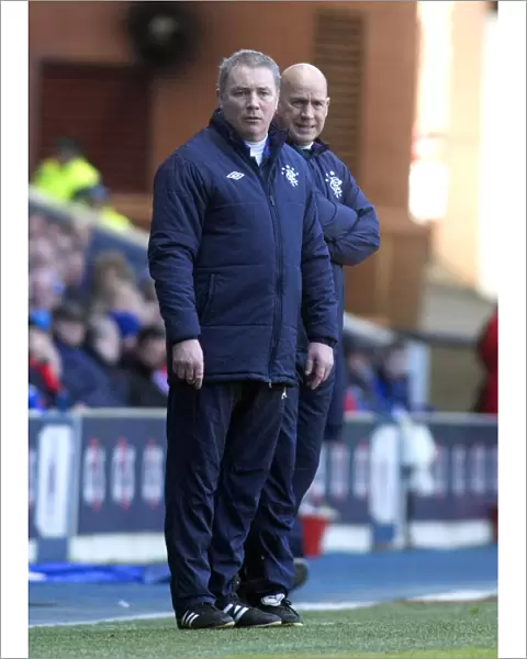 Triumphant Rangers: McCoist and McDowall's 3-1 Victory Over East Stirlingshire at Ibrox Stadium