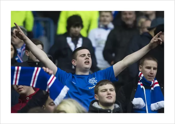 A Tight Battle at Ibrox: Rangers vs Annan Athletic - Unwavering Fan Support Amidst a 1-2 Deficit