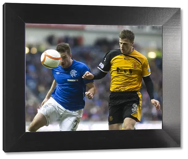 Game-Changing Moment: Rangers Andy Little vs Annan's Michael McGowan - A Thrilling Third Division Clash: 1-2 in Favor of Annan