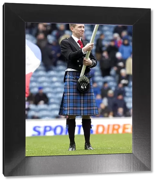 A Scoreless Battle at Ibrox Stadium: Rangers vs Stirling Albion - Flag Bearer