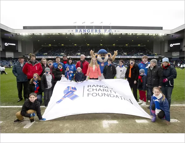 Battle at Ibrox: Rangers FC vs Stirling Albion - United for a Cause (0-0) - Rangers Charity Foundation's Blue Nose Volunteers