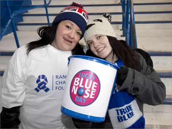 United in Support: Rangers Fans Blue Noses Charity Event at Ibrox - Rangers vs Stirling Albion (0-0)