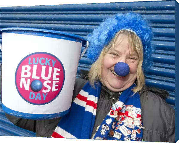 A Sea of Blue Noses for Charity: United in Support at Ibrox - Rangers vs Stirling Albion