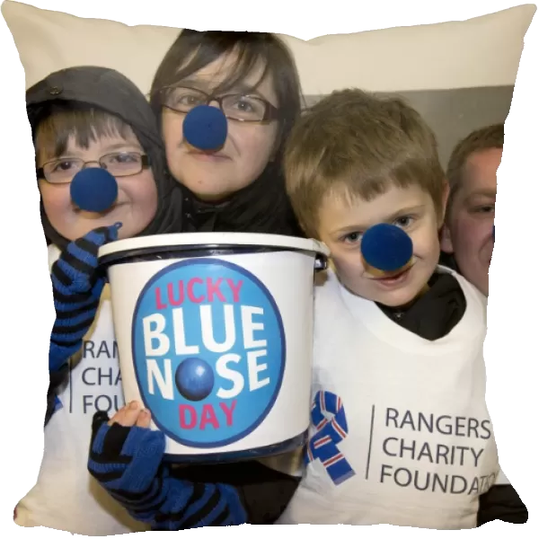 Rangers Football Club: Ibrox Stadium - United in Charity: A Sea of Blue Noses (0-0) during Rangers vs Stirling Albion
