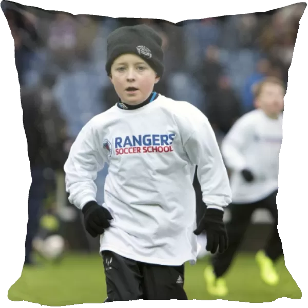 Rangers Football Club: Uniting Communities - Half Time Fun with Rangers and Stirling Albion Kids at Ibrox