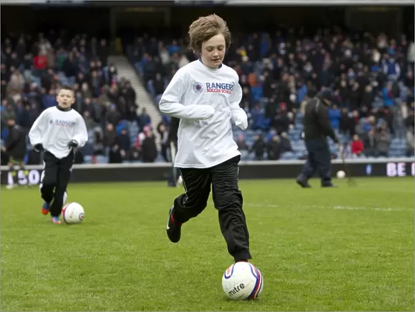 Rangers Kids Half Time Takeover: Uniting the Community at Ibrox (Rangers 0-0 Stirling Albion)