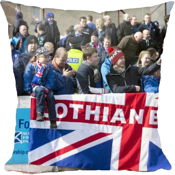 Rangers Fans United: A Sea of Passion at Montrose's Links Park (0-0)