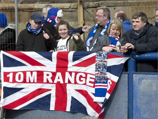 A Sea of Blue: Unyielding Rivalry at Montrose's Links Park - Rangers Fans United (0-0)